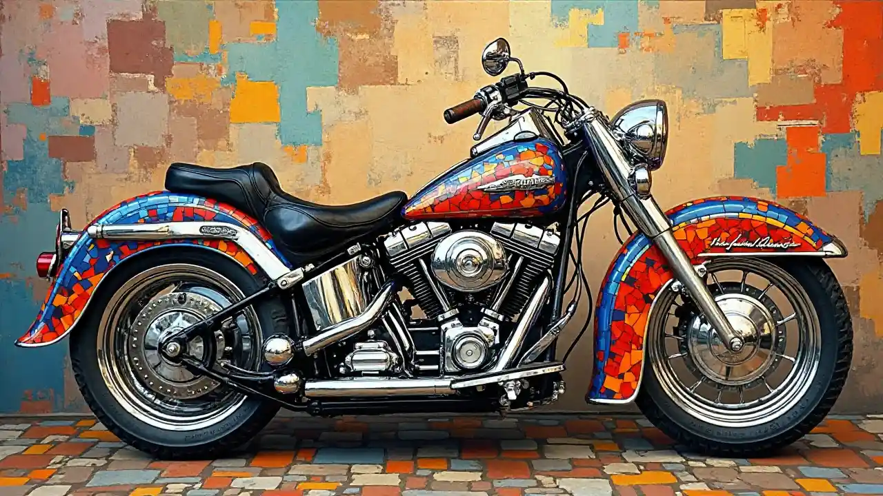 Mosaico Harley Davidson