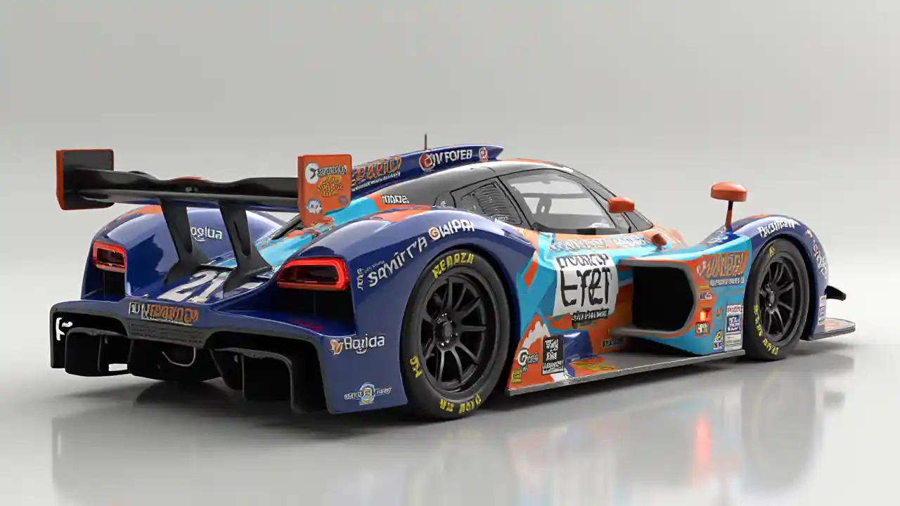 Number 21 Racing Model