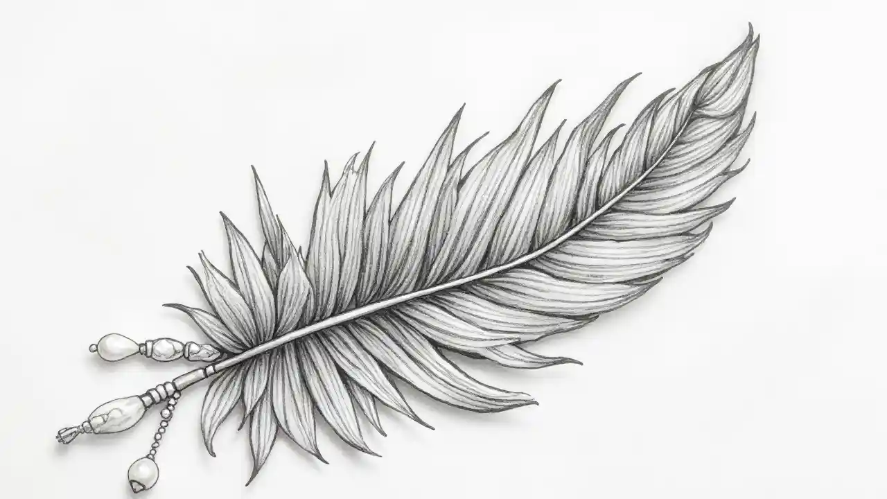 Feather Portrait