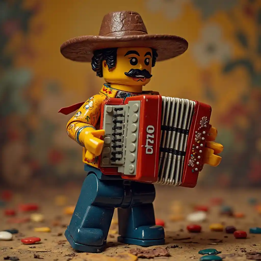 Flaco Jimenez Lego