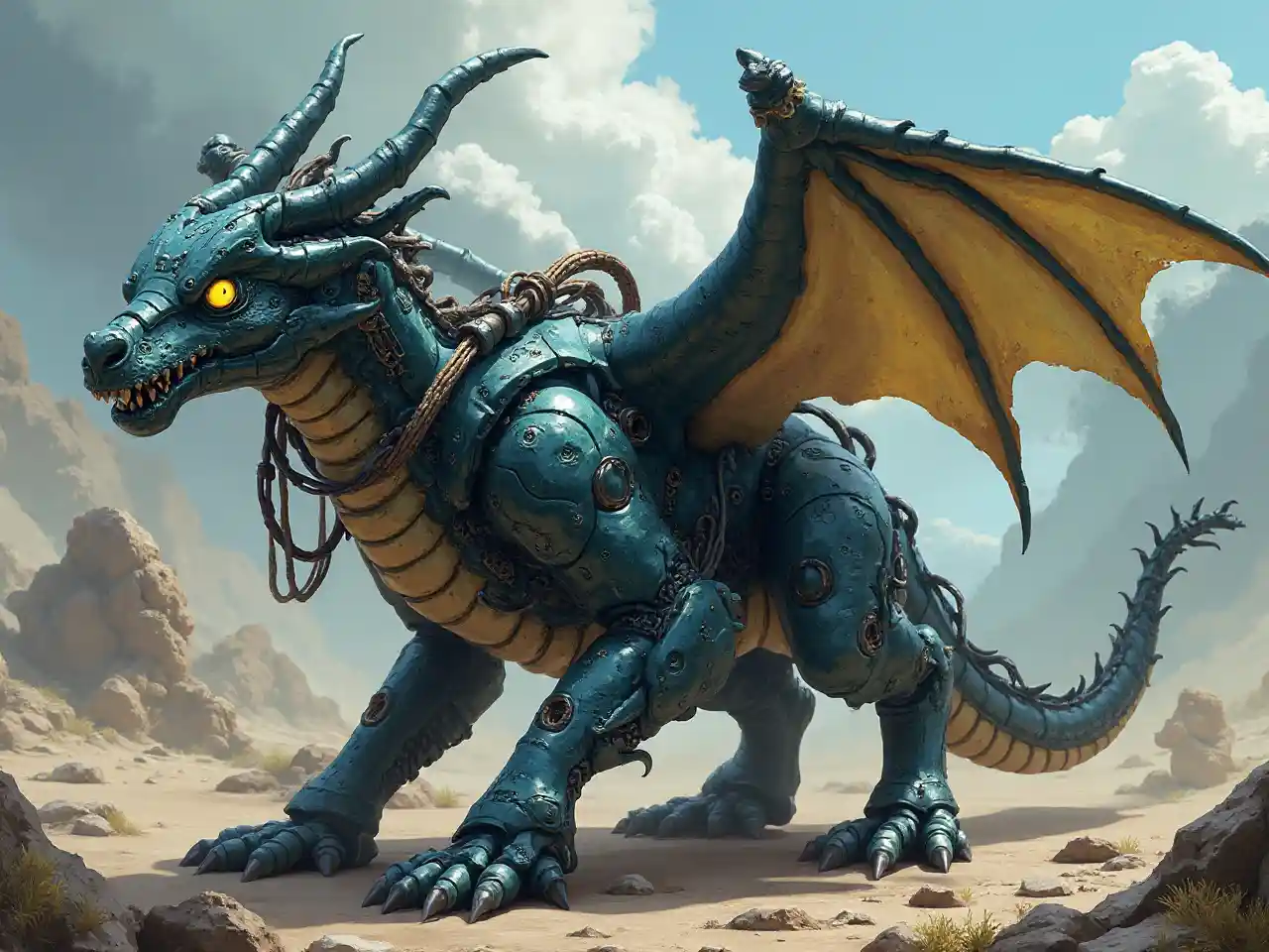 Cyber Dragon Warrior