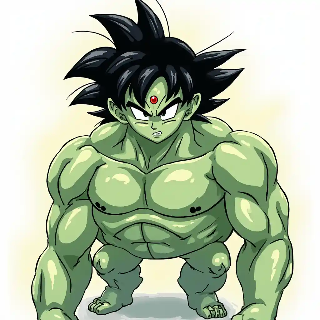 ブロリードラゴンボールアート