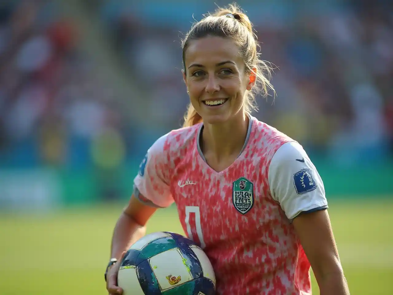 Women Soccer Portrait