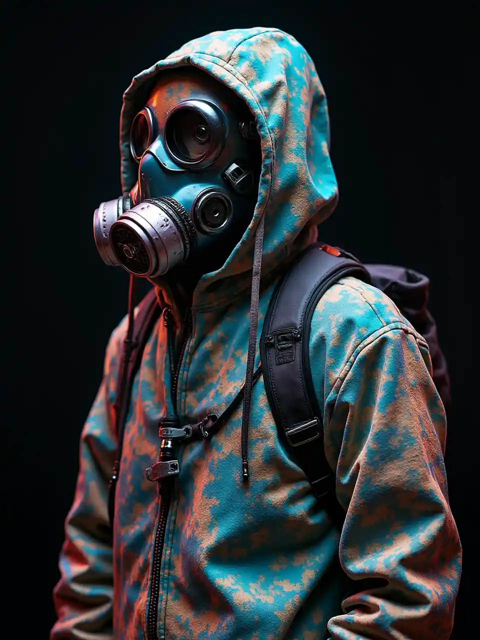 Cyberpunk Futurista Moda Distopica