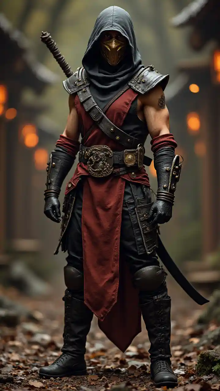 Nguo za Ninja za Bundi