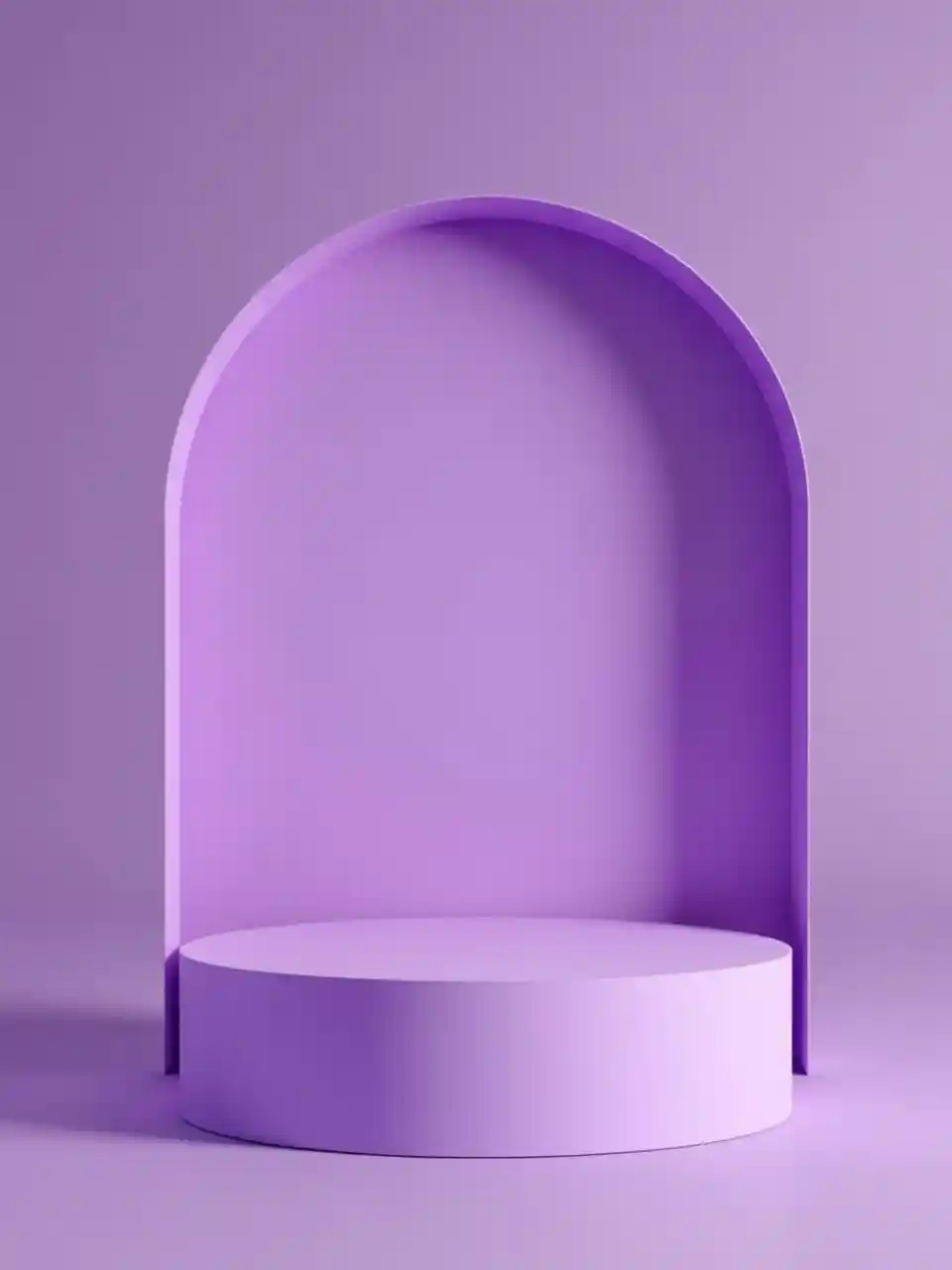 Tampilan podium modern