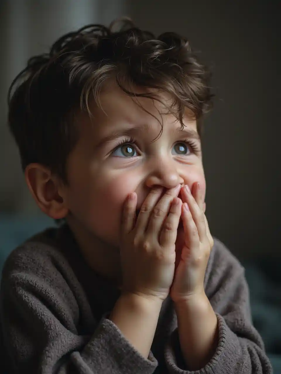 Ragazzo che piange