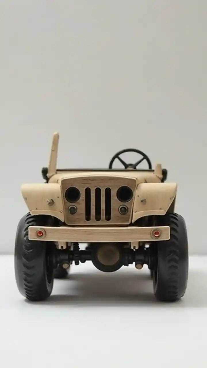 Ubunifu wa Jeep ya Vitu vya Kuchezea