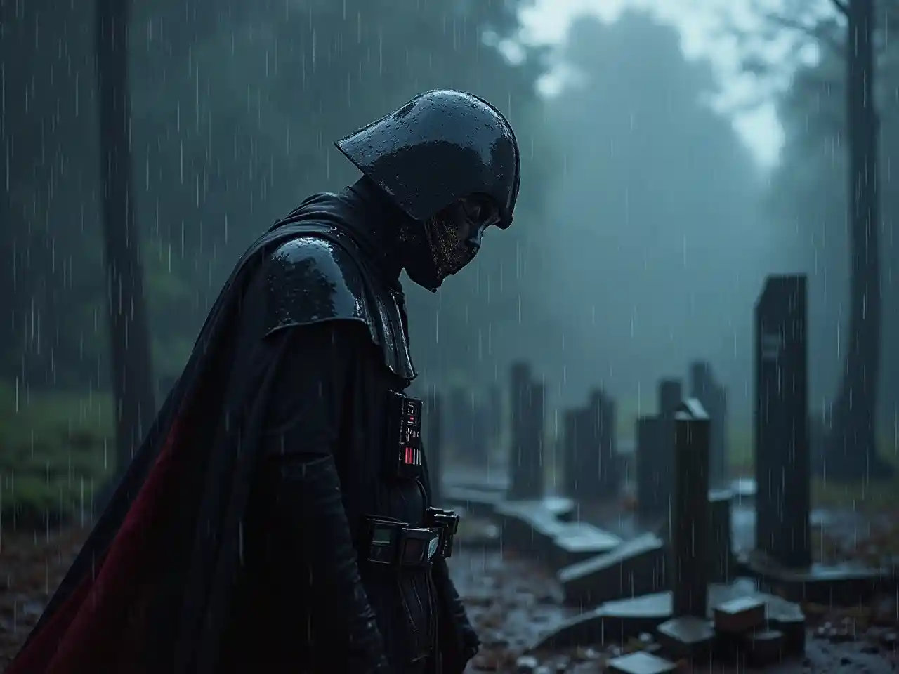 Darth Vader Mask Scared Kushuka Moyo