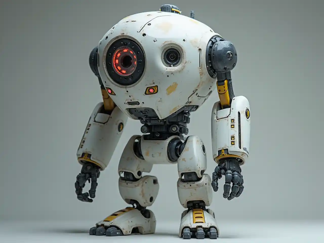 Concepto de robot minimalista