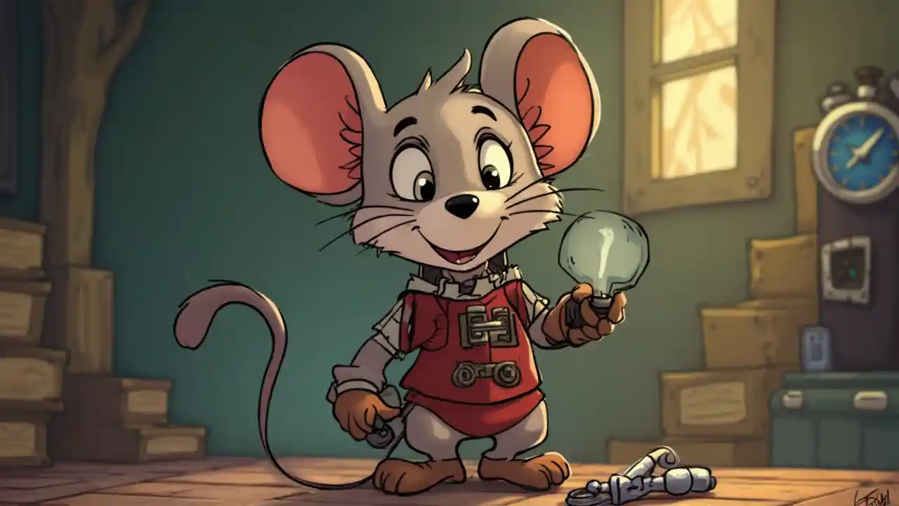 Gadget Hackwrench Cartoon