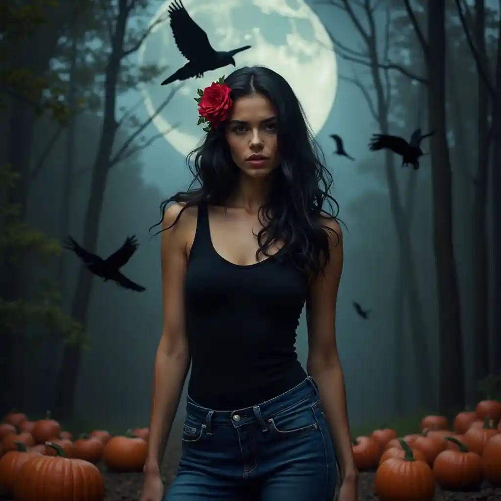 Maono ya Halloween ya Usiku wa Giza