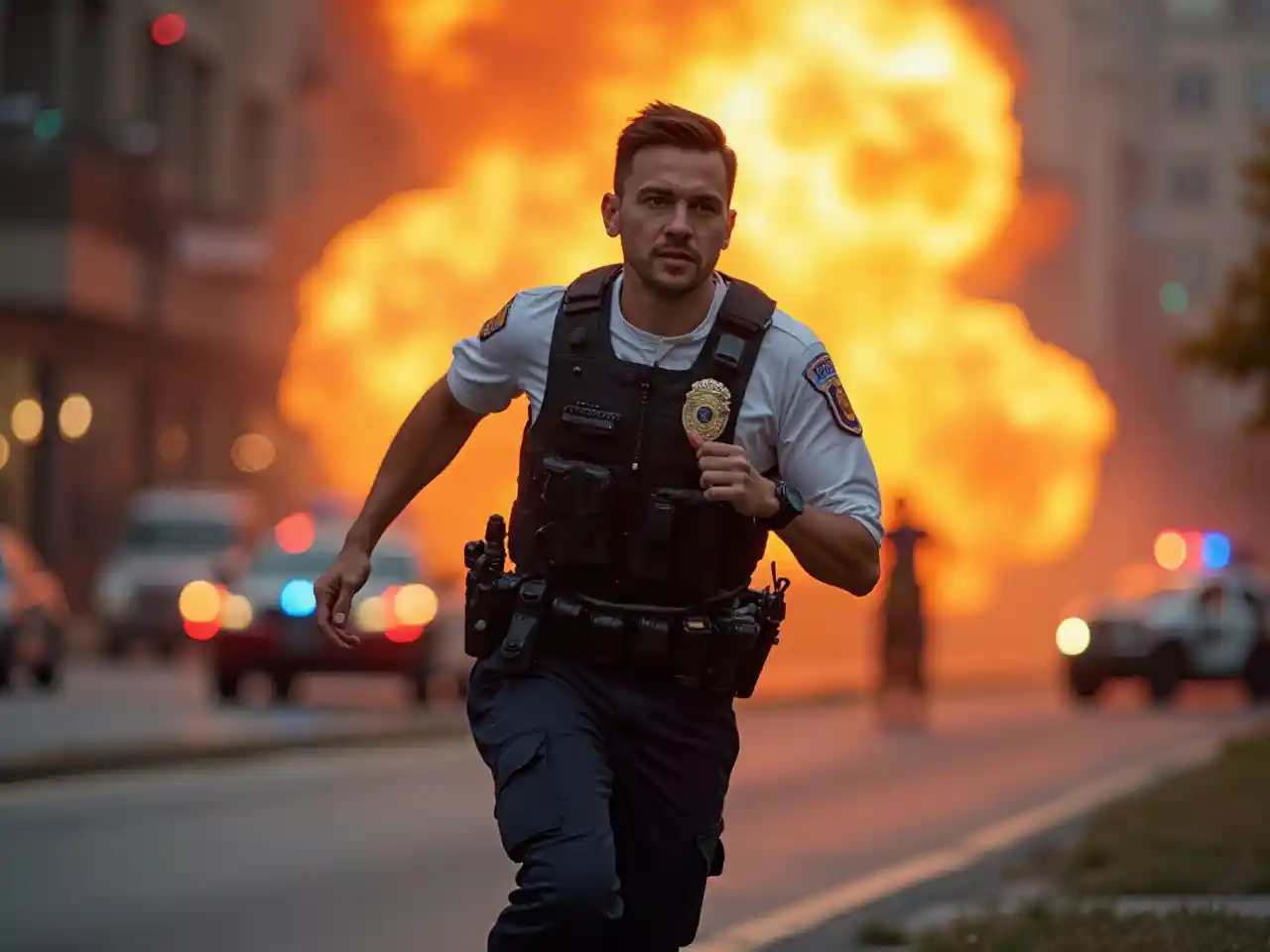 Полиция вспыхивает