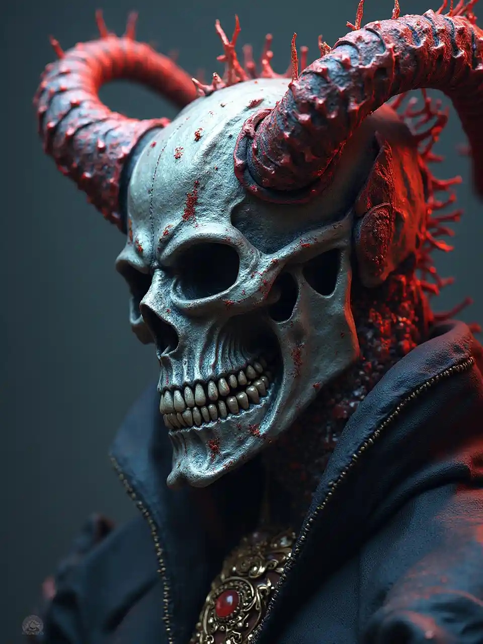 Picha ya Ibilisi ya Gothic