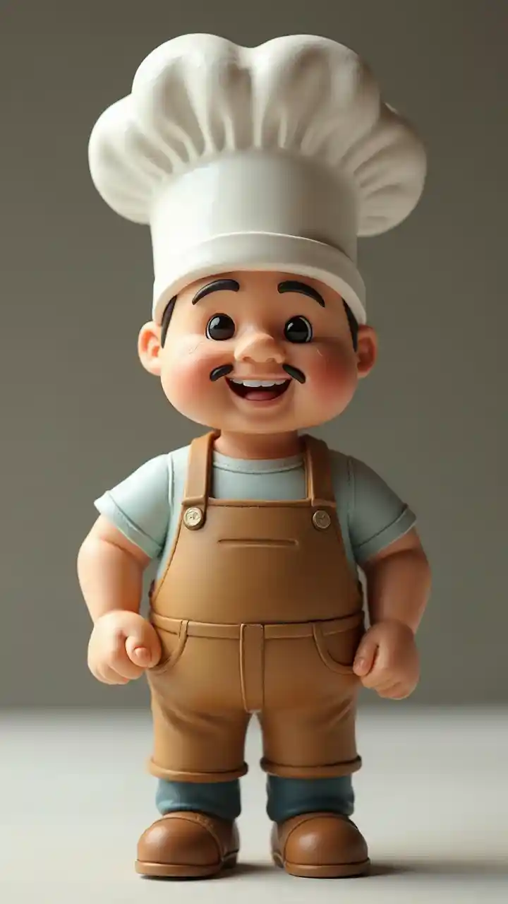 Toy Baker Figure