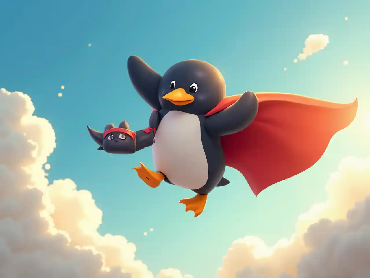 Картины о супергероях пингвины