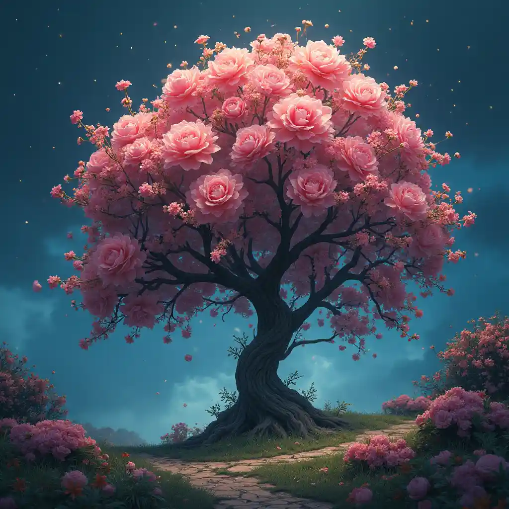 Mawazo ya Sanaa ya Mti wa Maua