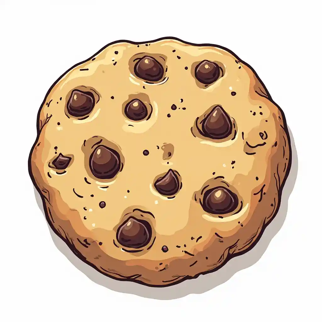 Logo ya Vintage ya Cookie