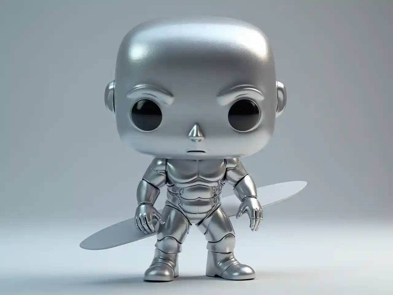 Silver Surfer Funko Render