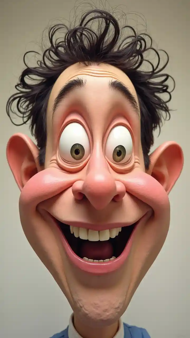 Picha ya Uso Yenye Kuchekesha