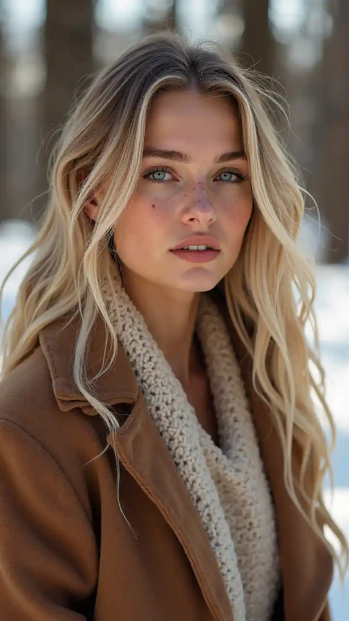 أزياء الشتاء تصوير بنات