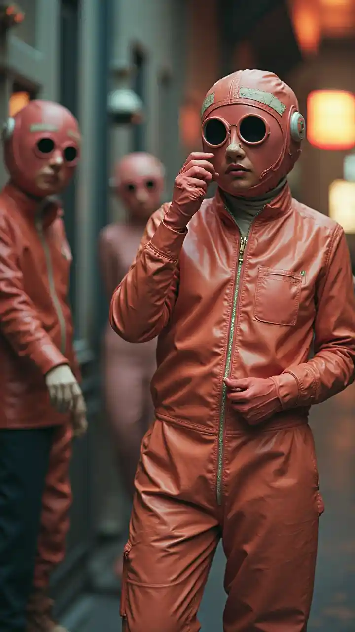 레트로 사이버펑크 패션