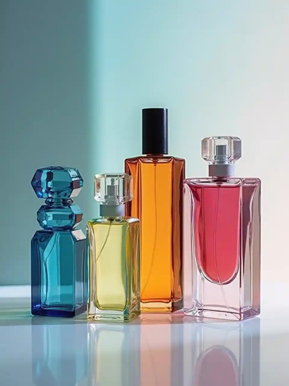 इत्र की बोतलें