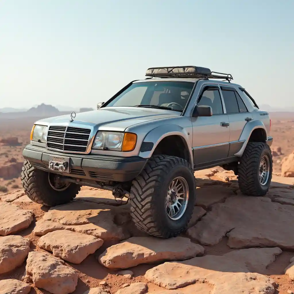 Mercedes W124 maantieteellinen