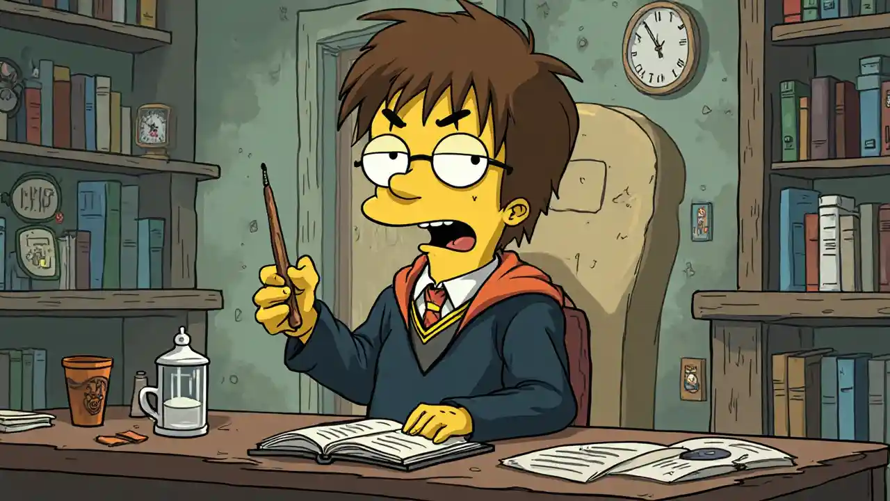 Harry Potter Simpson Style Sanaa