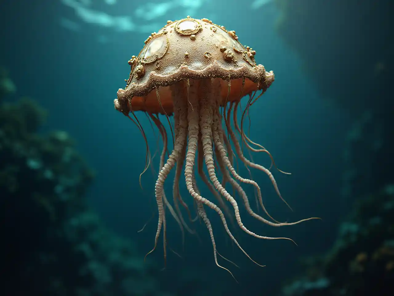 Steampunk Jellyfish Fantasy