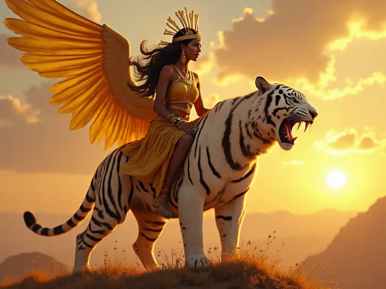 Goldene Flügelprinzessin