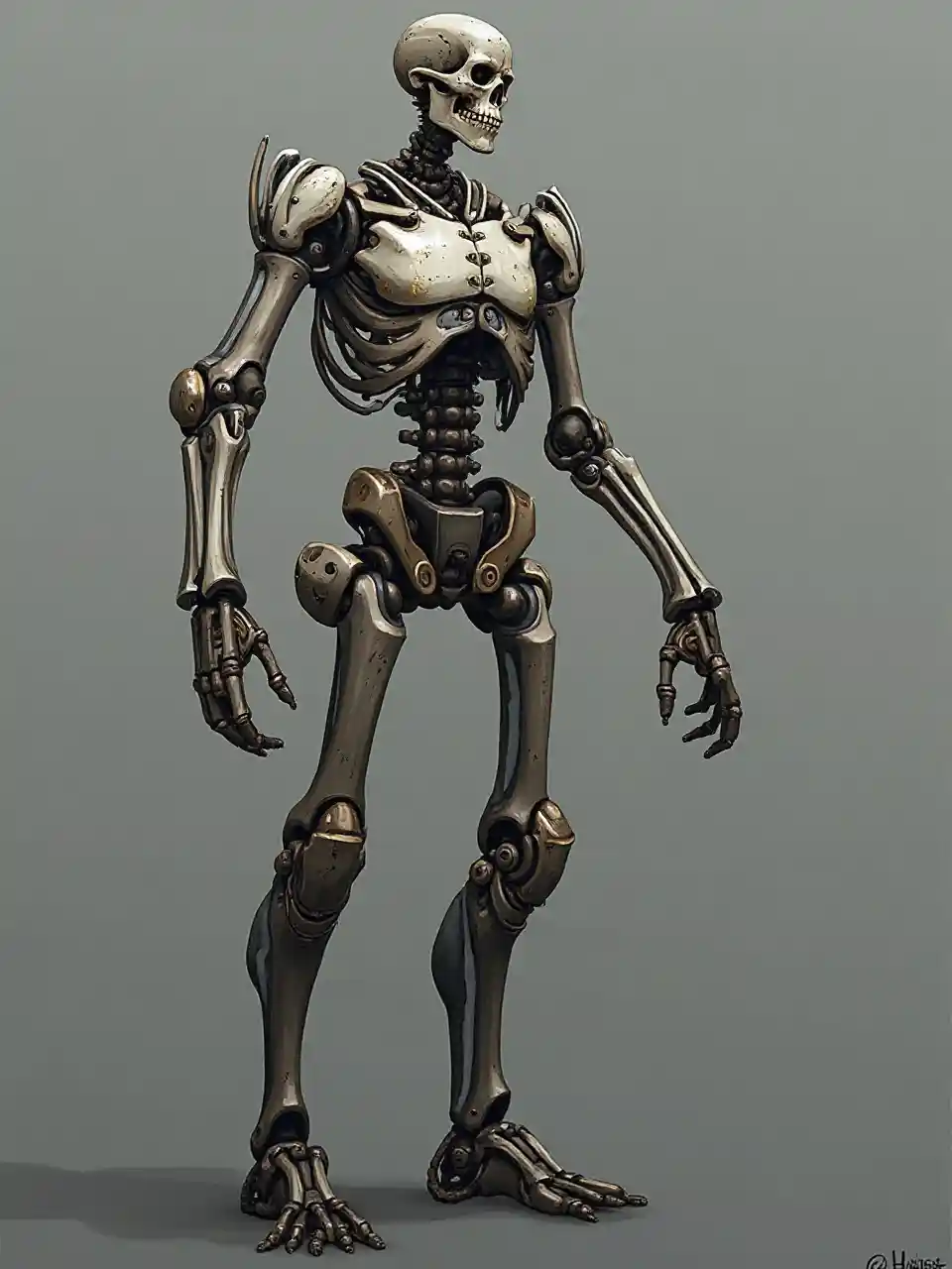 Roboti Skeleton chuma Fuvu