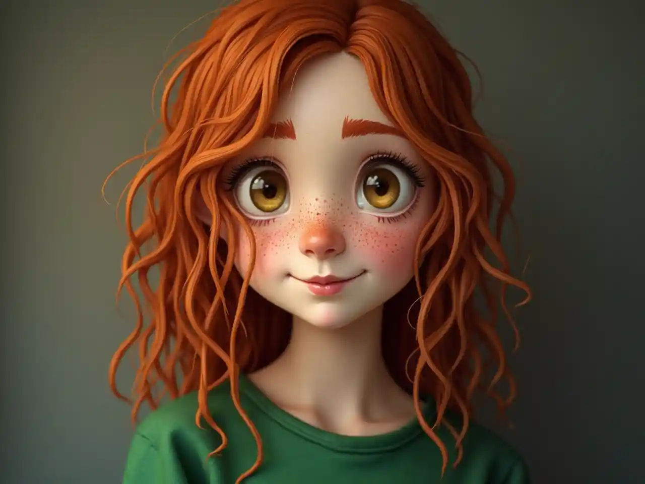 سرخ بالوں والی پھول