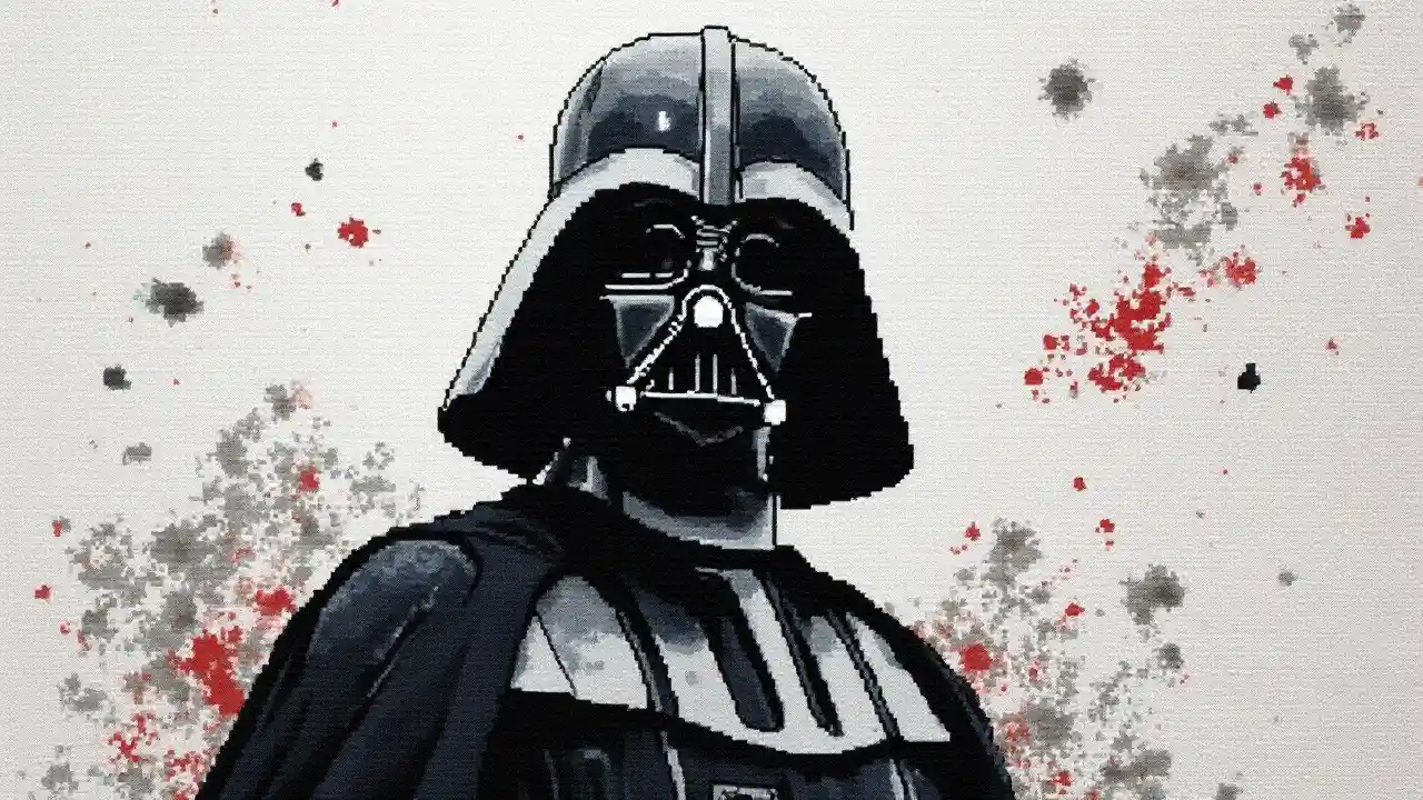 Darth Vader Kreuzstich