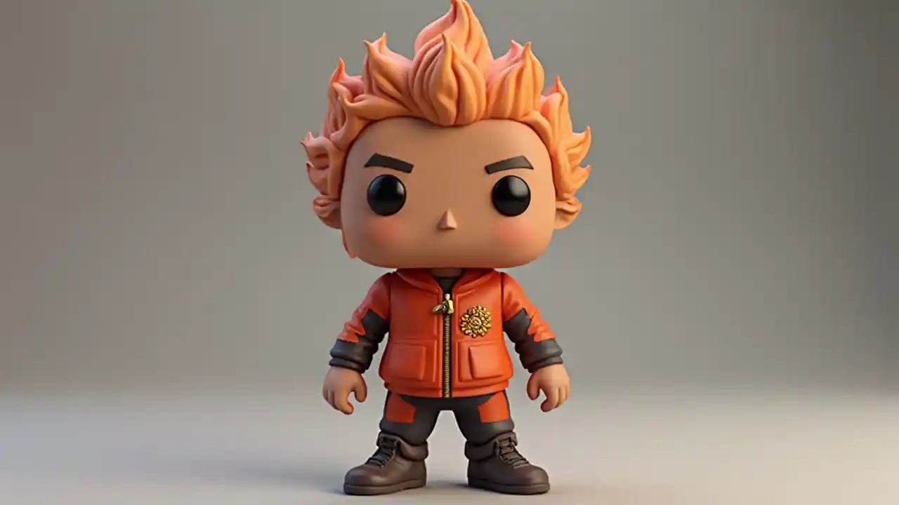 Funko Pop Render