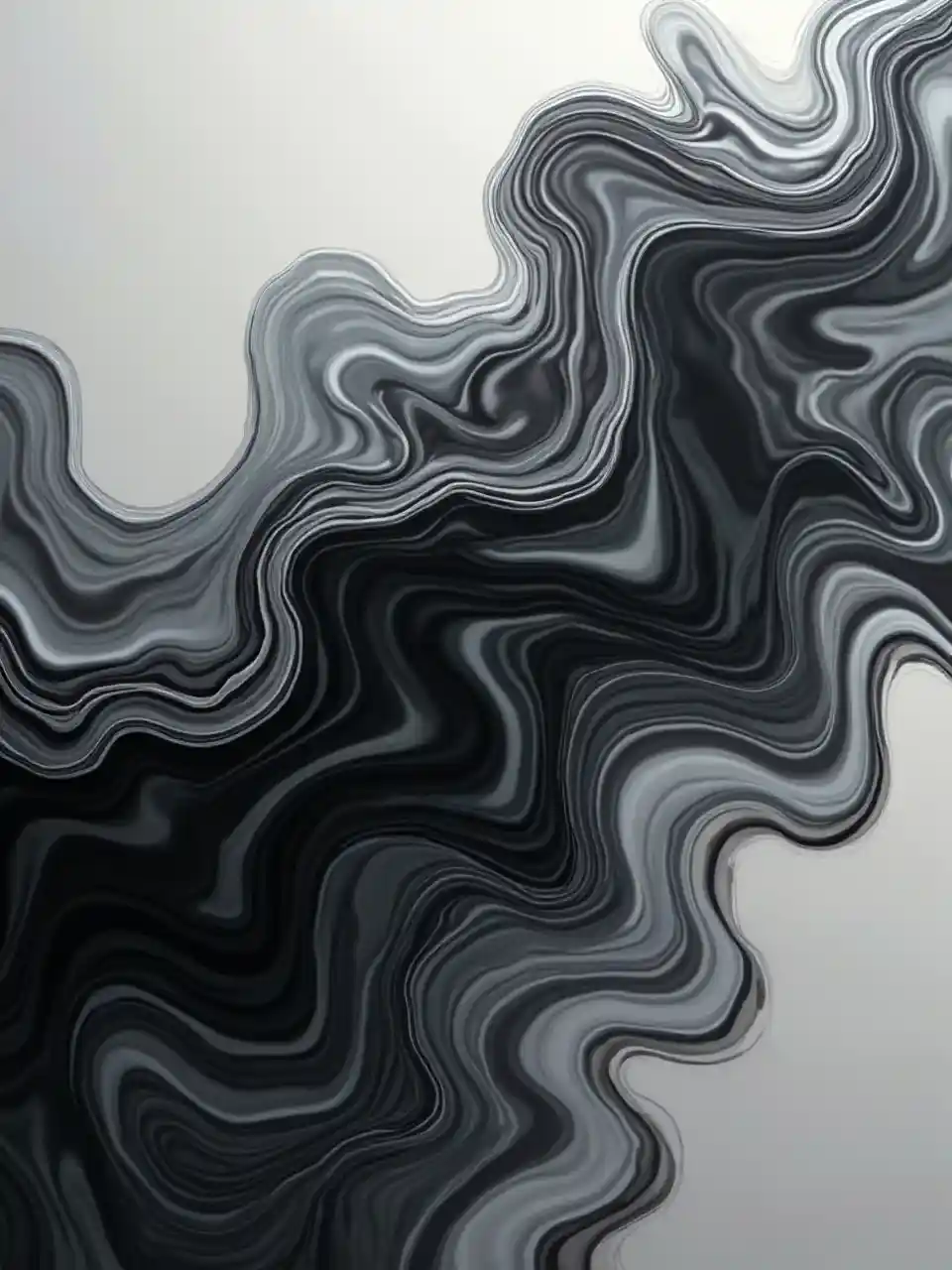 Dynamic Rubber Fluid Gradients