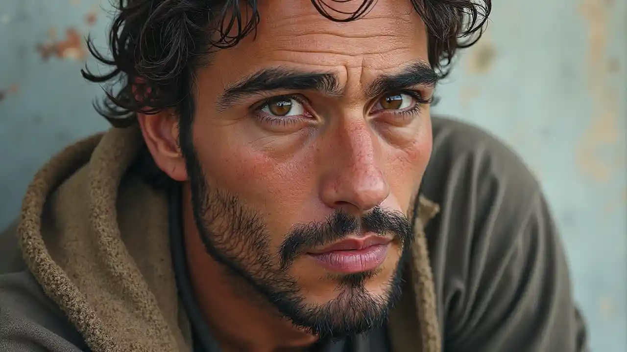 Man Portrait Detailed