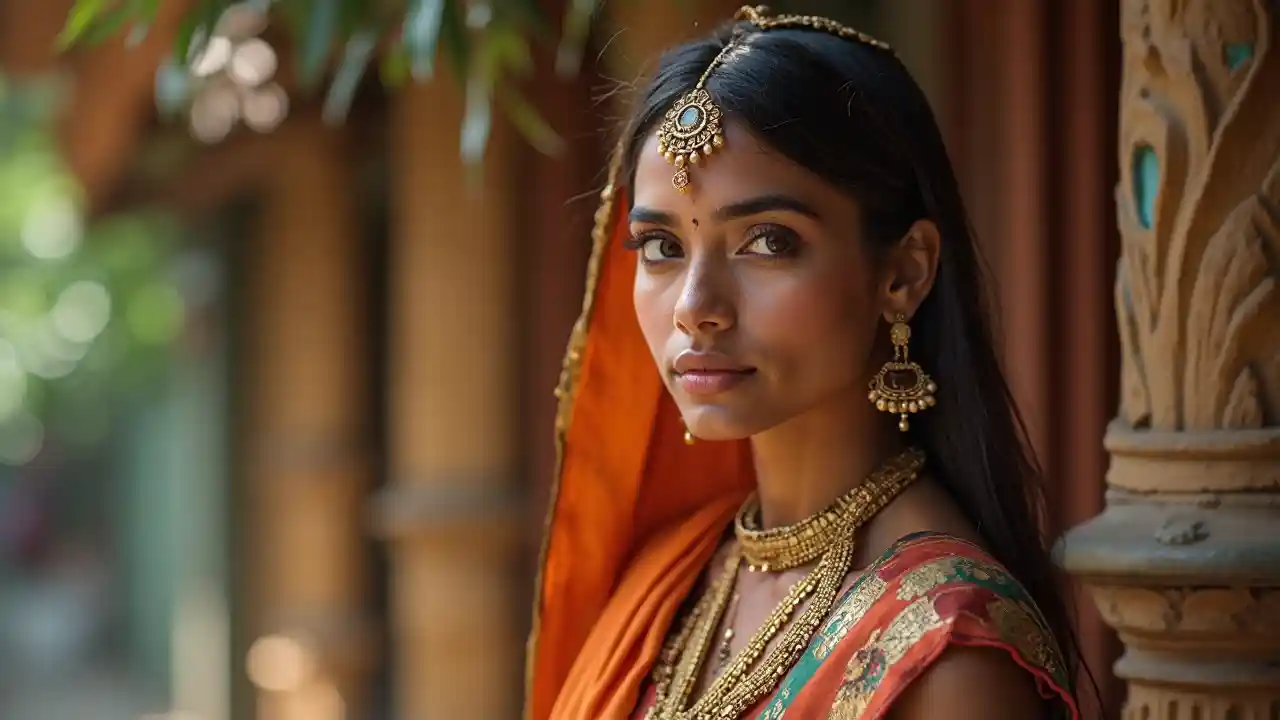 زن سنتی هند