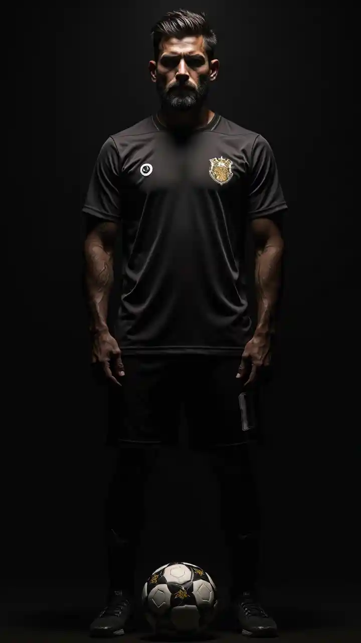 Picha ya Mchezaji wa Mpira wa Miguu