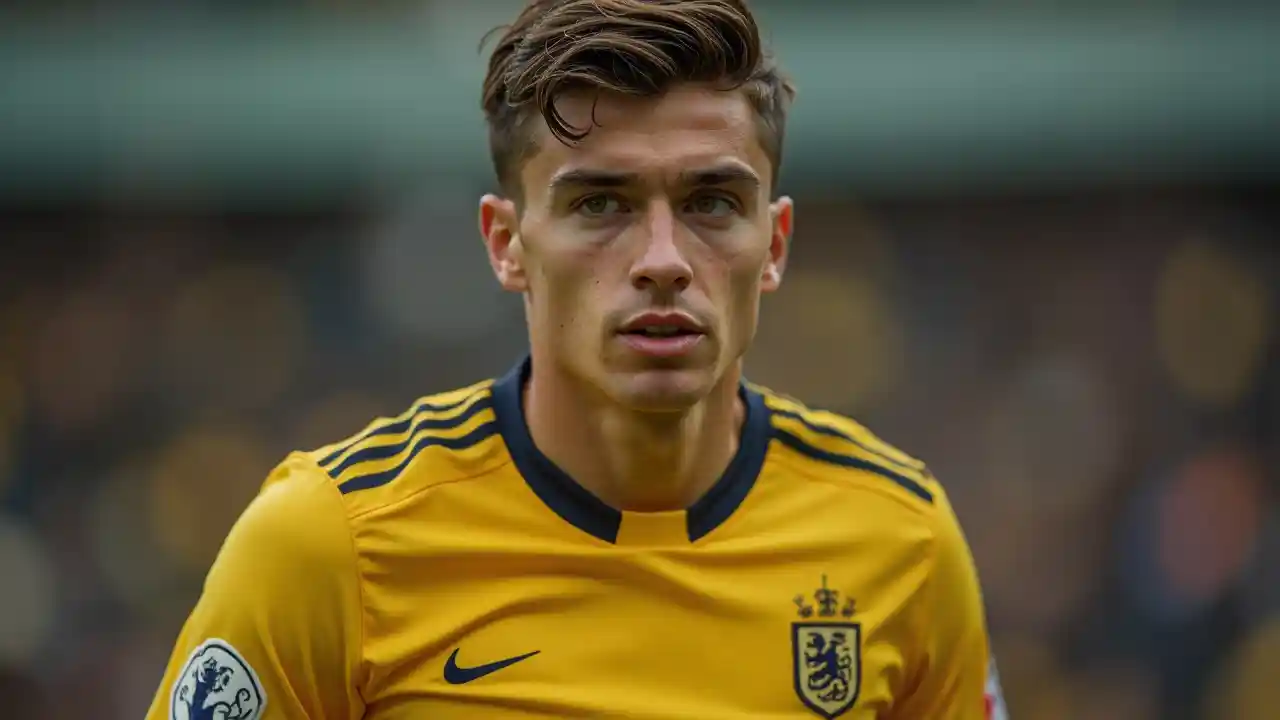 Picha ya Mchezaji wa Mpira wa Miguu