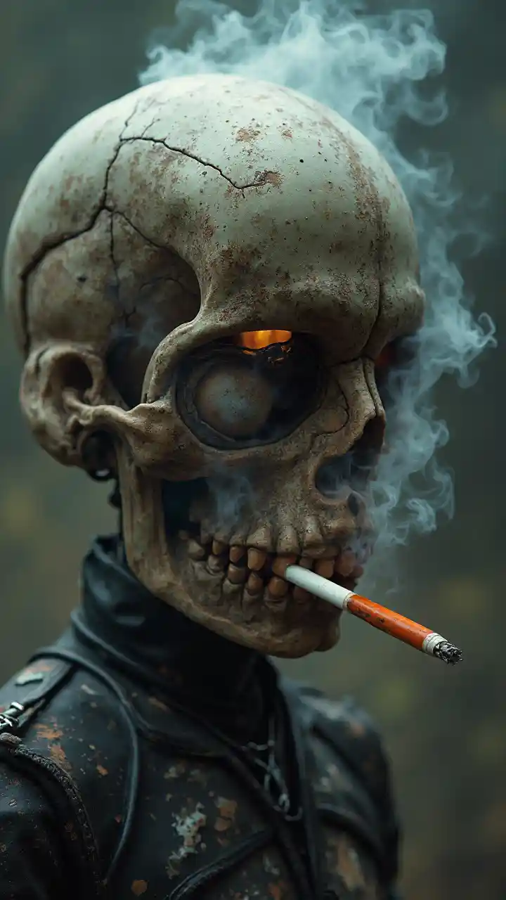 Sanaa ya Kuvuta Sigara ya Fuvu