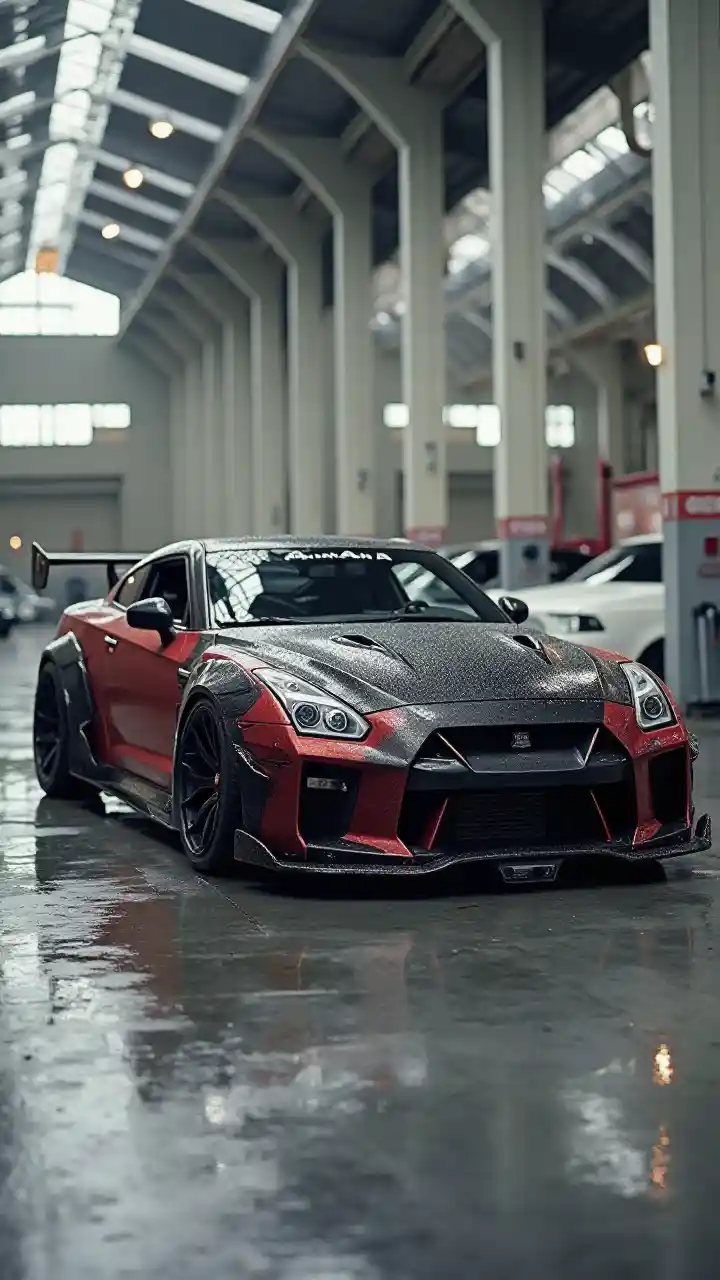 Supercar ya GTR iliyobadilishwa