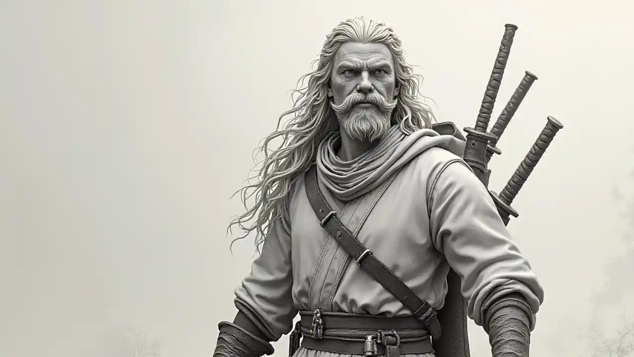 Mshindi wa Enzi za Kati Mwenye Sura Nyeupe