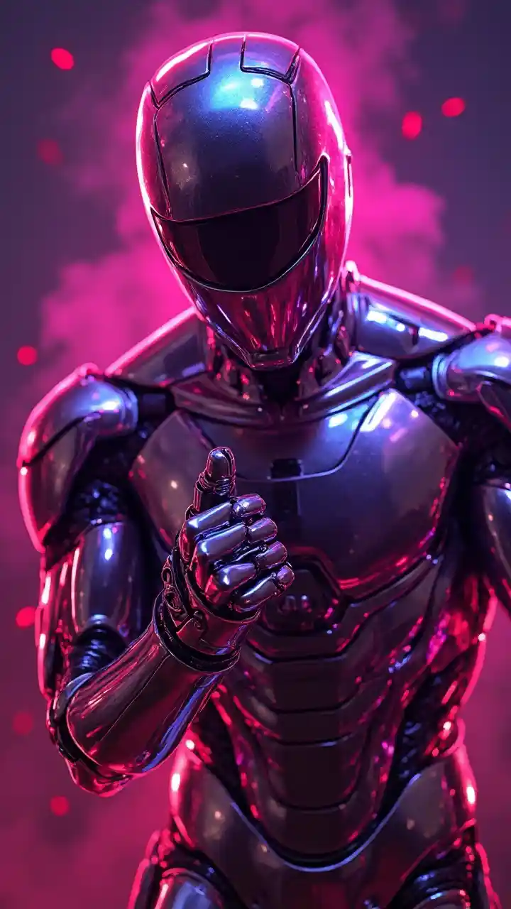 Neon Chrome Ironman