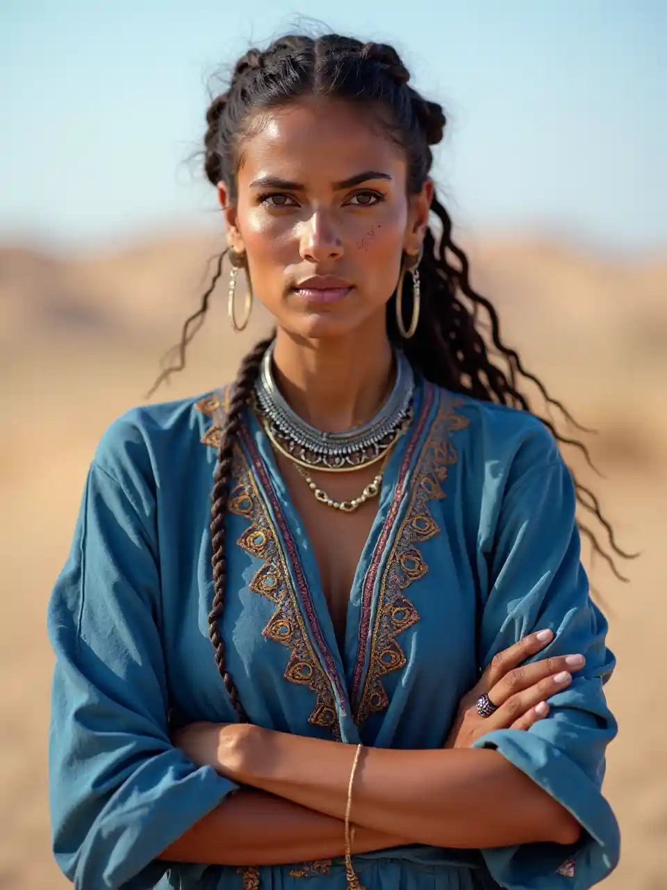 Mujer Retrato Étnico