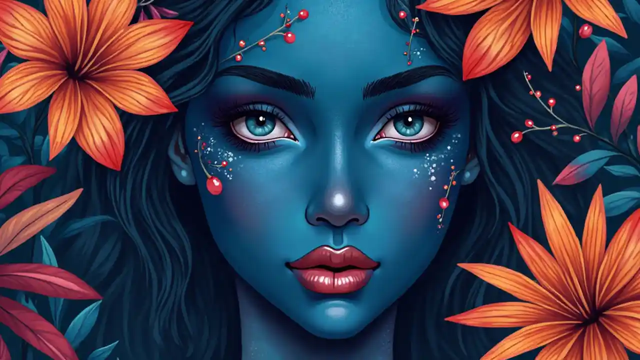 Picha ya Maua ya Polinesia