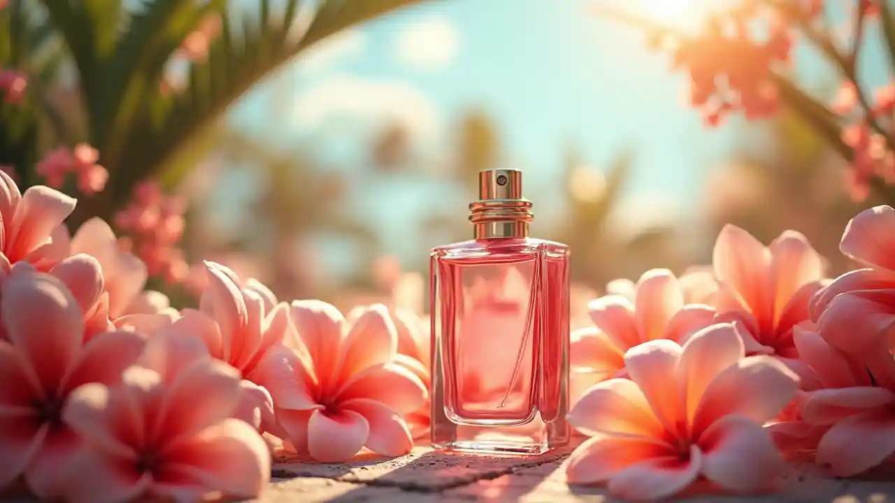 Tropical Perfume Ad Image 