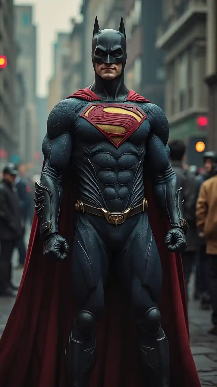 Superman Batman Gülümse Şakası