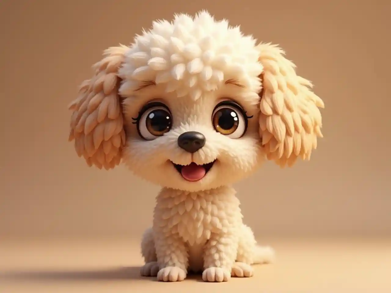 Maltipoo Pixar Karakter Anjing