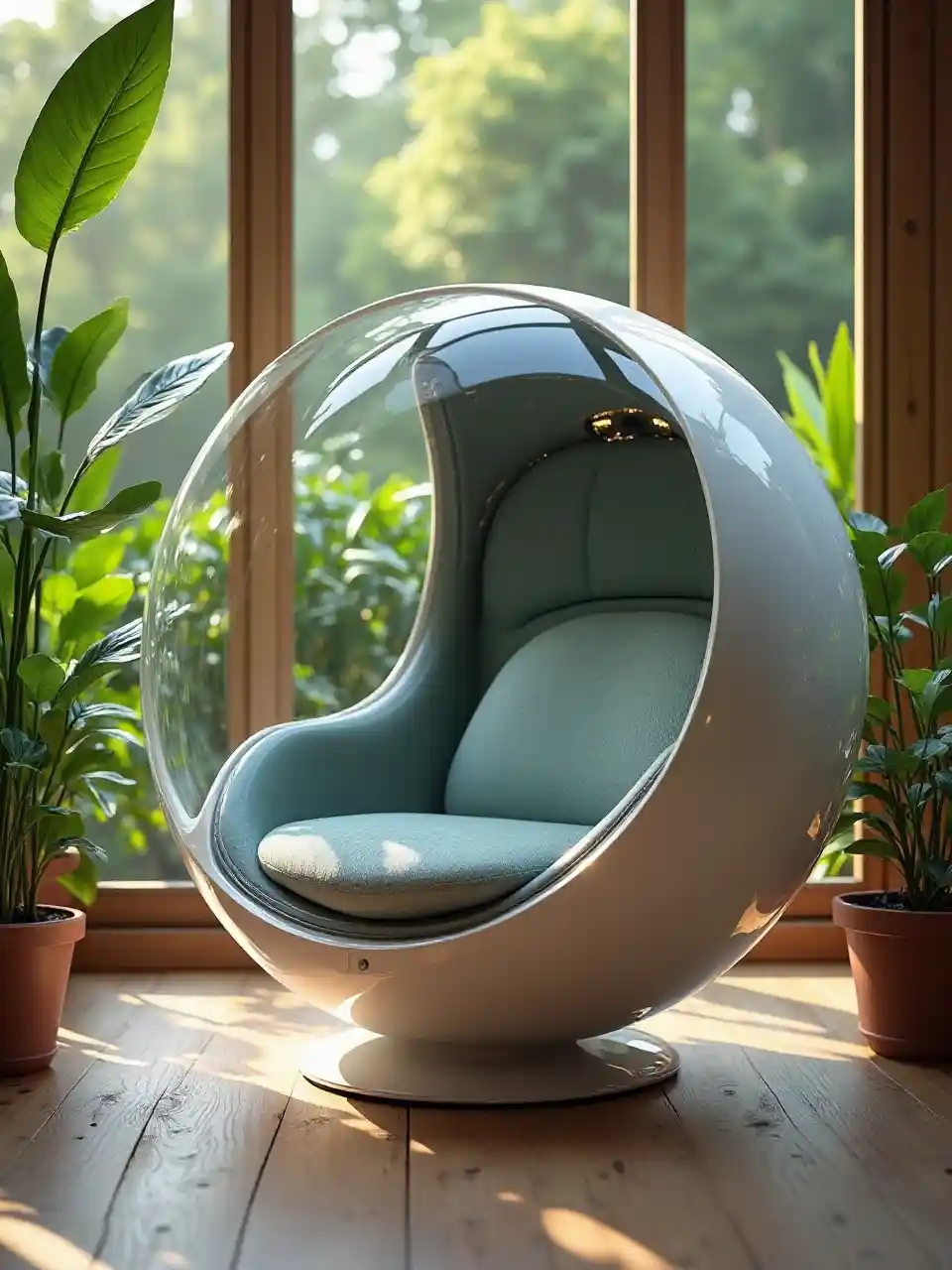 Sayansi-Fi Pod Chair Design